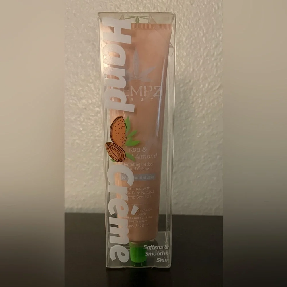 Hempz Koa & Sweet Almond Herbal Hand Crème | Hydrating Moisturizer  Hand Lotion